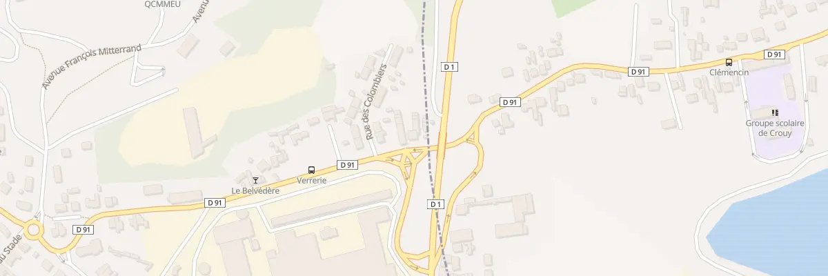 Plan du 31 Rue du Belvédère à Cuffies