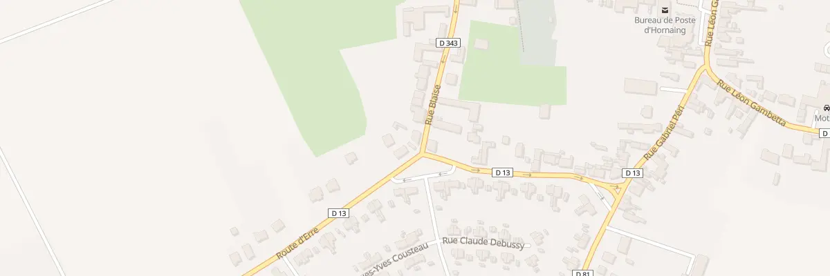 Plan du 3 Rue Blaise à Hornaing