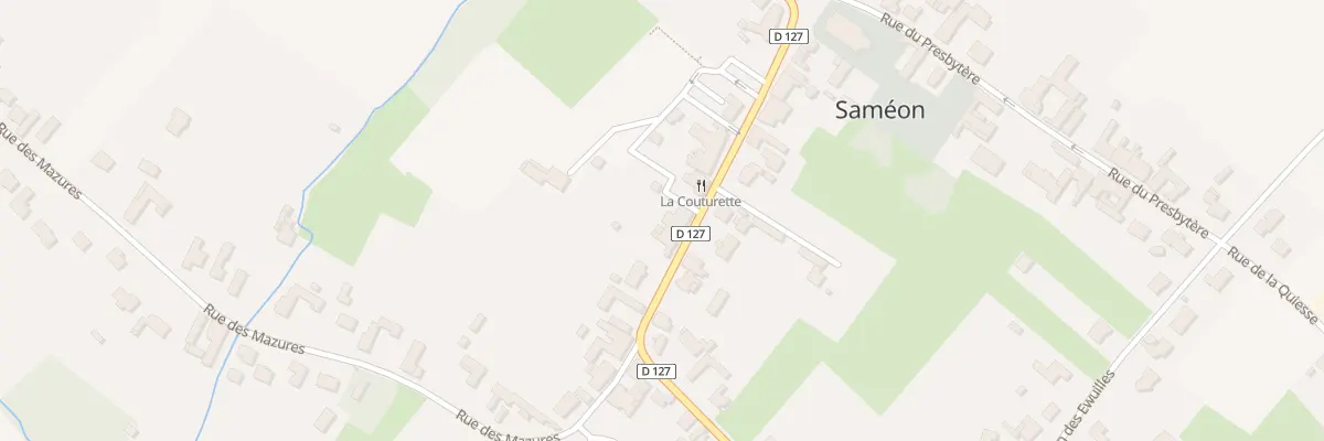 Plan du 192 Rue de la Mairie à Saméon