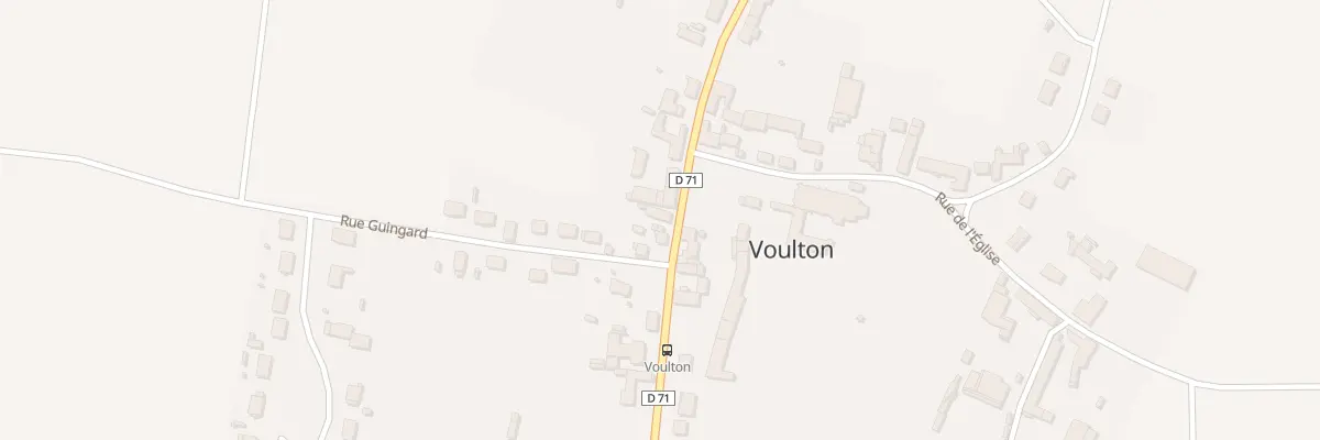 Plan du 17 Rue des Platanes à Voulton