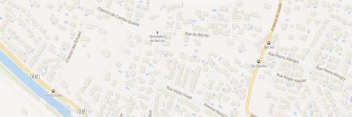 Plan du 16 Rue Pierre et Marie Curie à Portiragnes