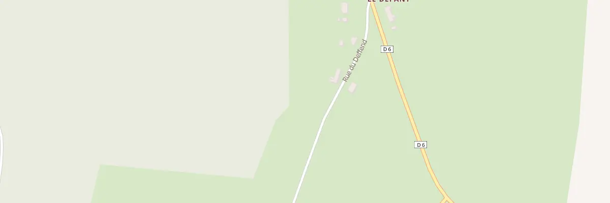 Plan du 8 Rue du Deffend à Saint-Didier-la-Forêt