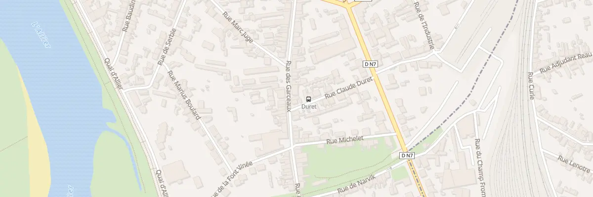 Plan du 66 Rue des Garceaux à Moulins