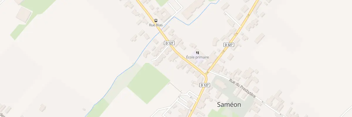 Plan du 85 Rue de L Eglise à Saméon