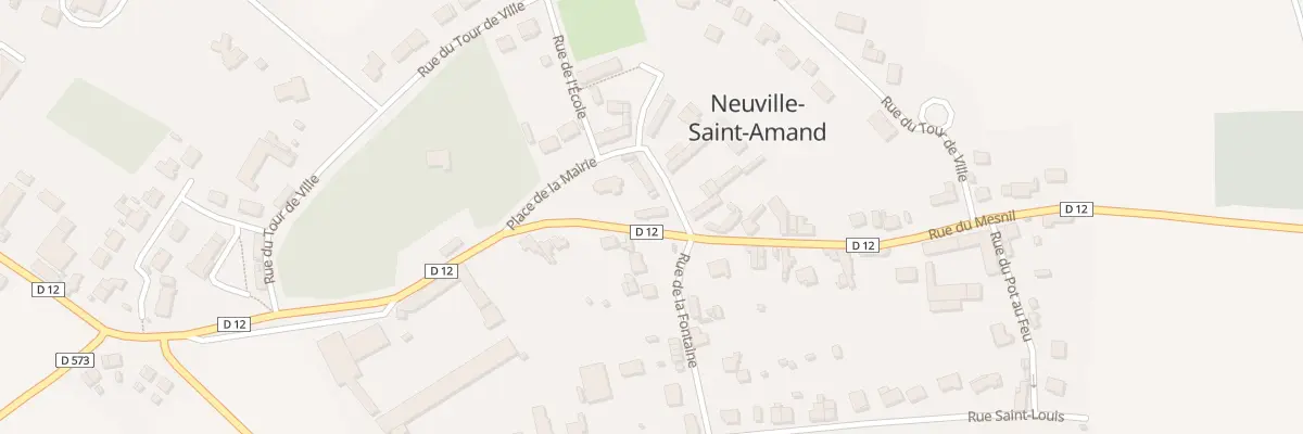 Plan du 5 Rue de Mesnil à Neuville-Saint-Amand