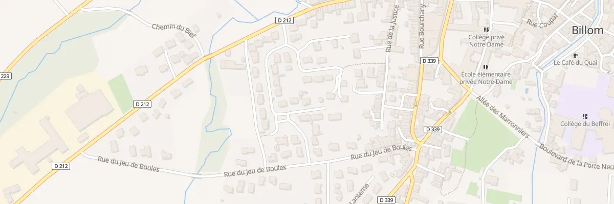 Plan du 9017 Lot Camp de Cesar à Billom