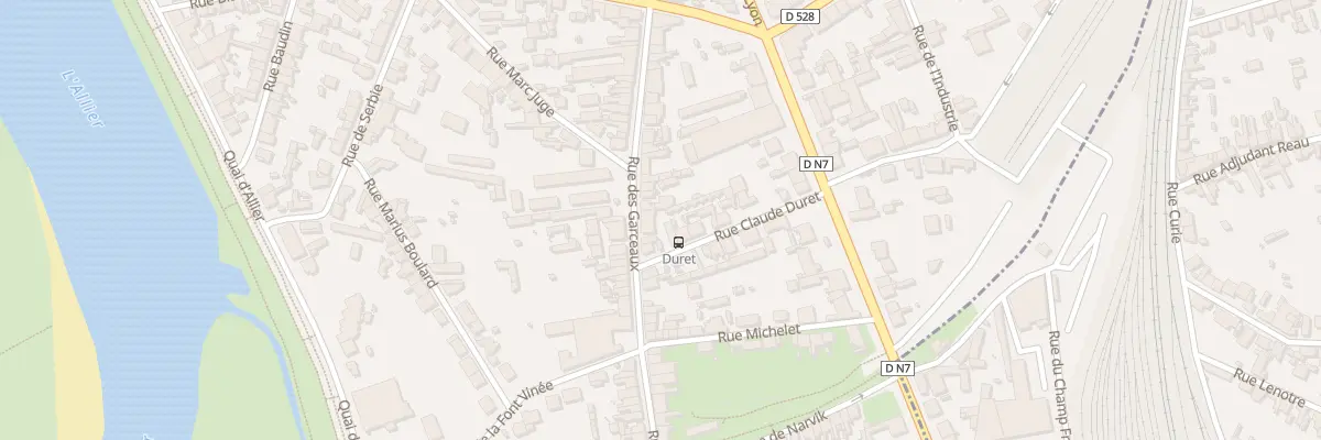 Plan du 64 Rue des Garceaux à Moulins