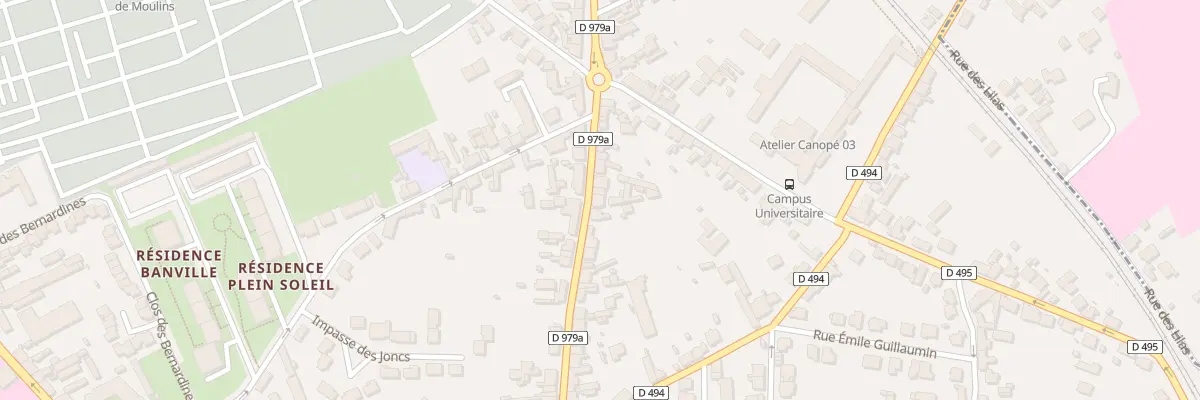 Plan du 88 Rue de Decize à Moulins