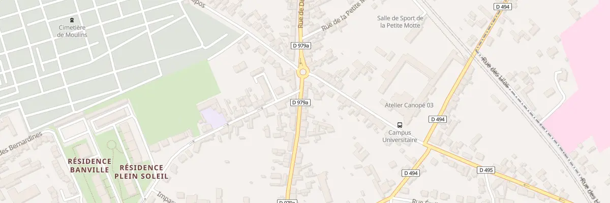 Plan du 104 Rue de Decize à Moulins