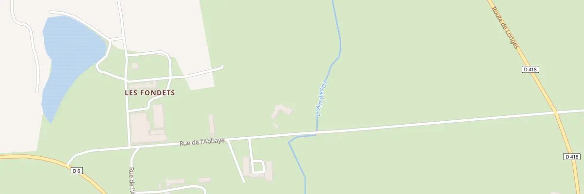 Plan du 5 Rue de l’Abbaye à Saint-Didier-la-Forêt