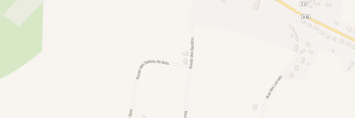 Plan du 2 Rte des Bardins à La Ferté-Hauterive