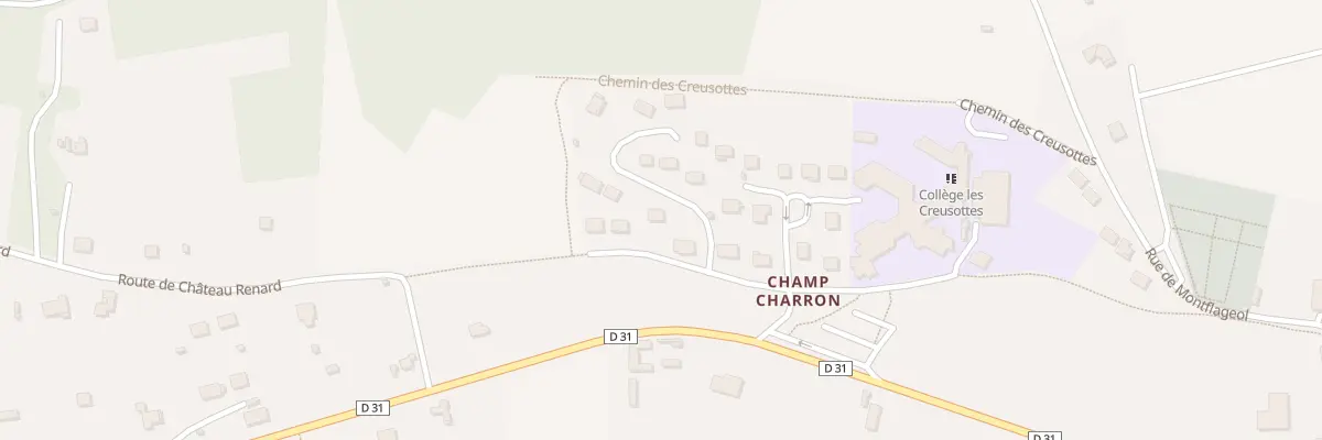 Plan du 21 Rue du Champ Charron à Villeneuve-sur-Bellot