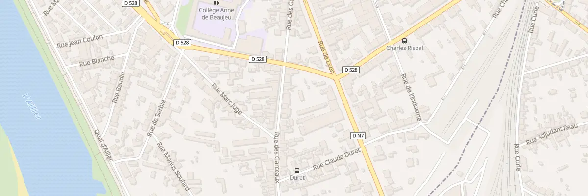 Plan du 30 Rue des Garceaux à Moulins
