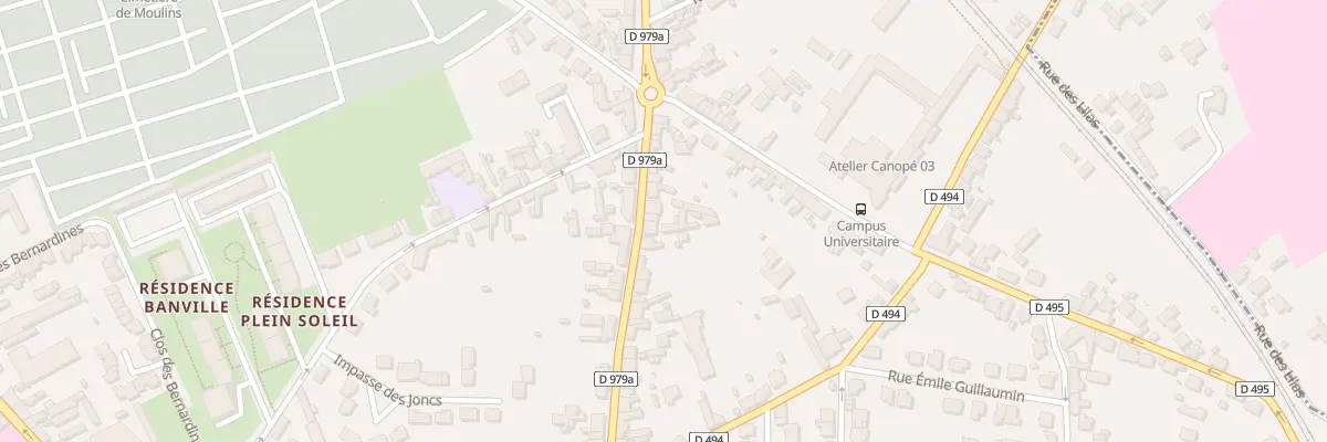 Plan du 90 Rue de Decize à Moulins