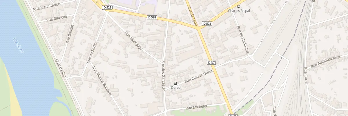 Plan du 46 Rue des Garceaux à Moulins