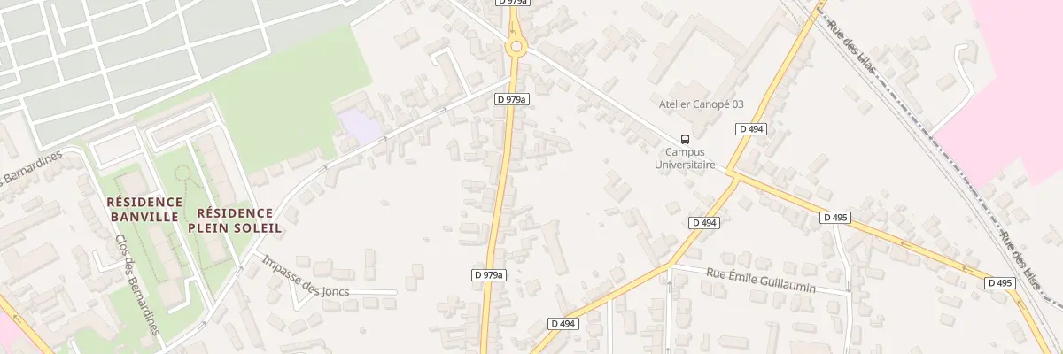 Plan du 84 Rue de Decize à Moulins