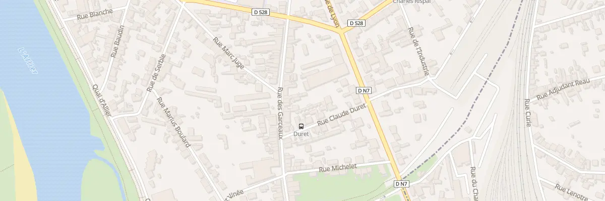 Plan du 58 Rue des Garceaux à Moulins