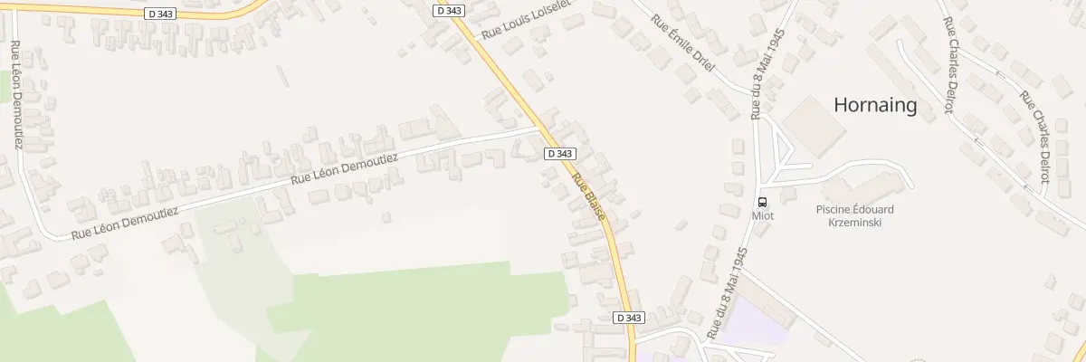 Plan du 77 Rue Blaise à Hornaing
