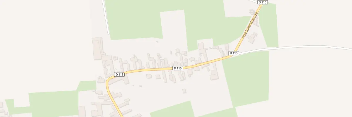 Plan du 18 Rue Jules Guesde à Cattenières