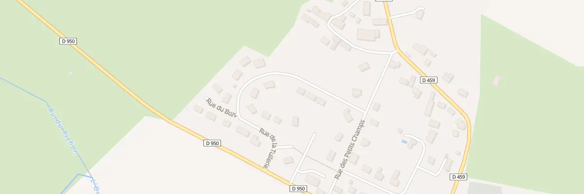 Plan du 20 Rue de la Tuilerie à Moulins-sur-Ouanne