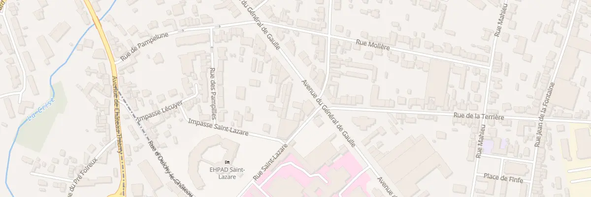 Plan du 32 Av du Général de Gaulle à Soissons