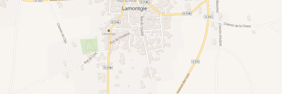 Plan du 18 Rue du Triollet à Lamontgie