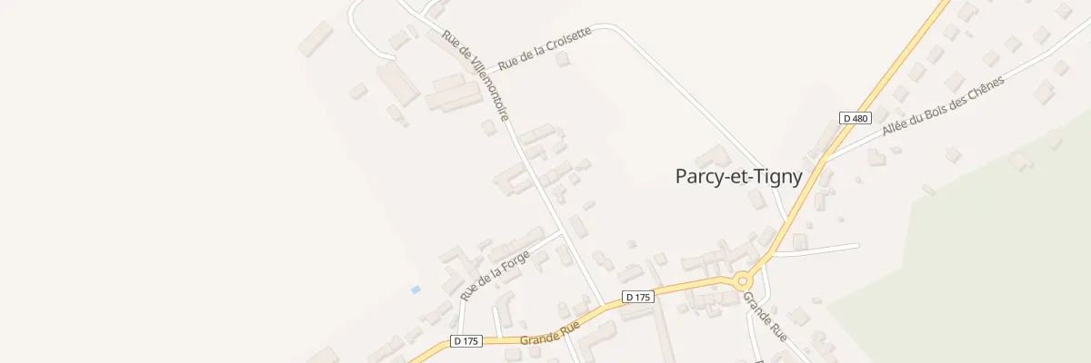 Plan du 17 Rue de Villemontoire à Parcy-et-Tigny