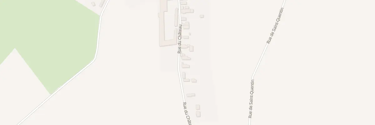 Plan du 281 Rue du Château à Sequehart