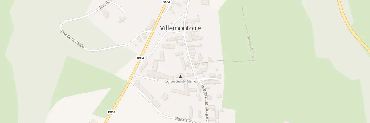 Plan du 17 Rue Jacques Moquet à Villemontoire