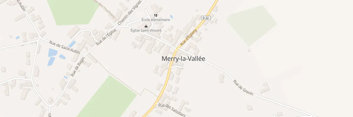 Plan du 3 Rue de Toucy à Merry-la-Vallée