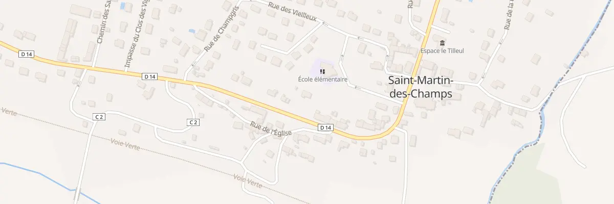 Plan du 22 Gr Grande Rue à Saint-Martin-des-Champs
