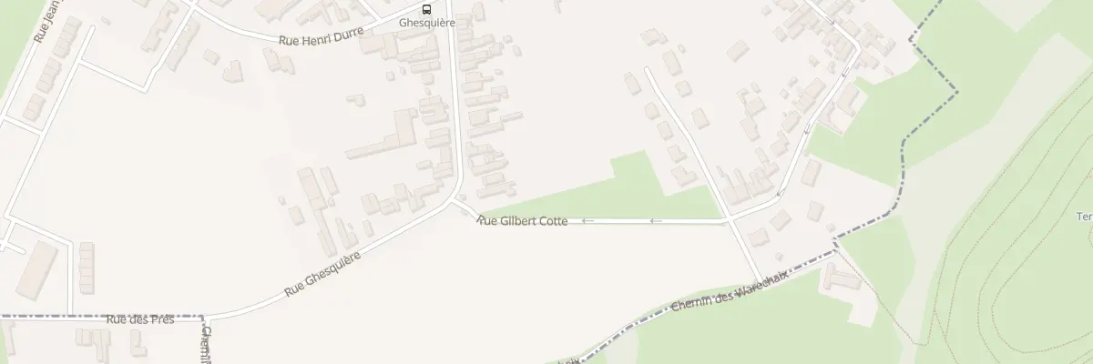Plan du 43 Rue Ghesquieres à Rœulx