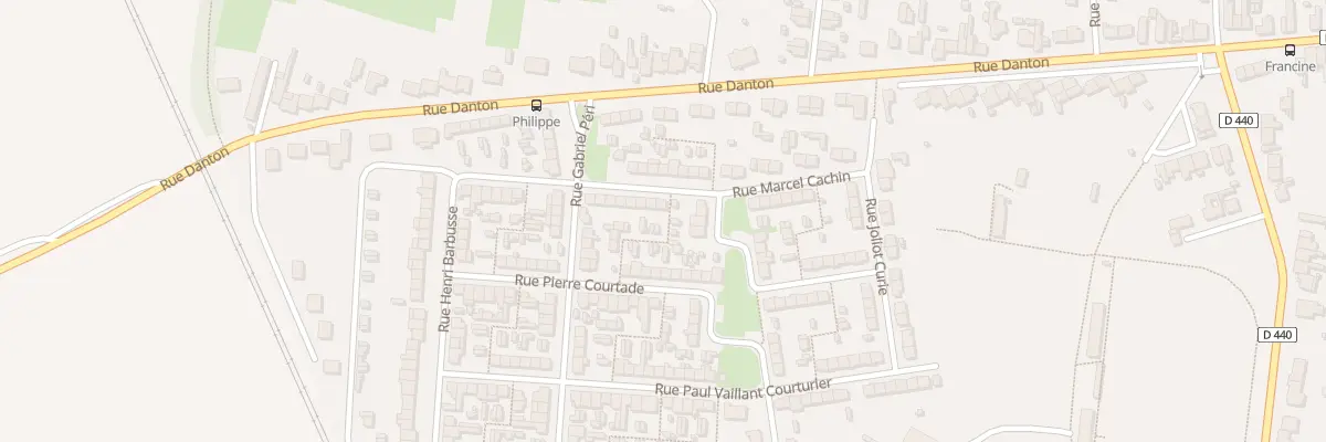 Plan du 27 Rue Marcel Cachin à Escaudain