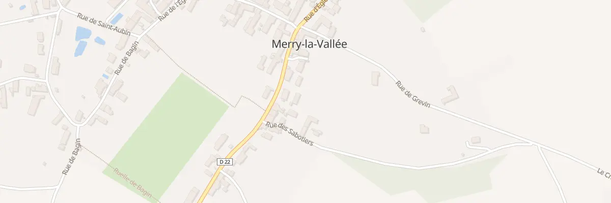 Plan du 13 Rue de Toucy à Merry-la-Vallée