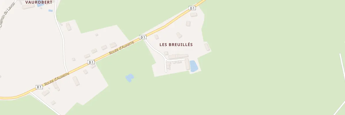 Plan du 3 Che des Breuillés à Levis