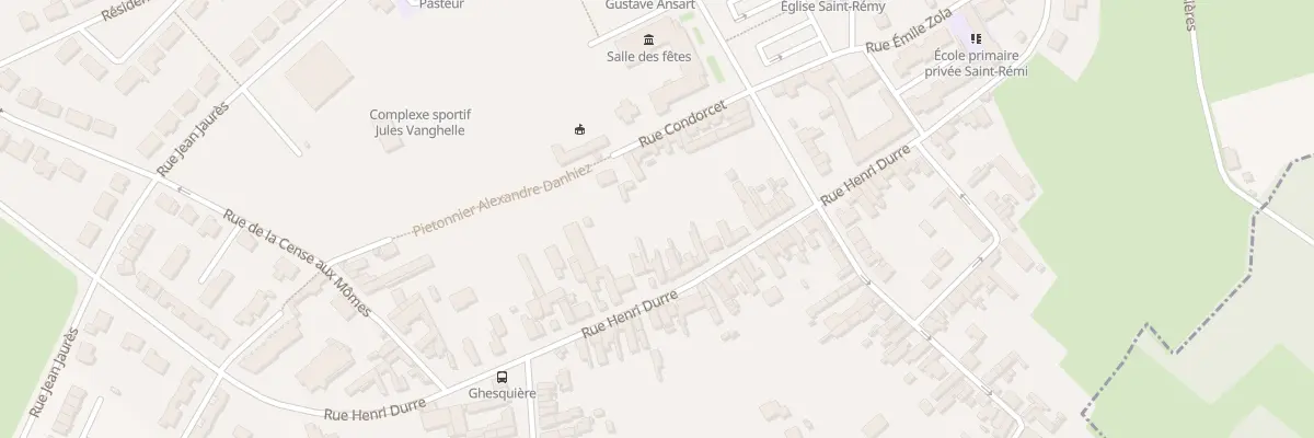 Plan du 28 Rue Henri Durre à Rœulx