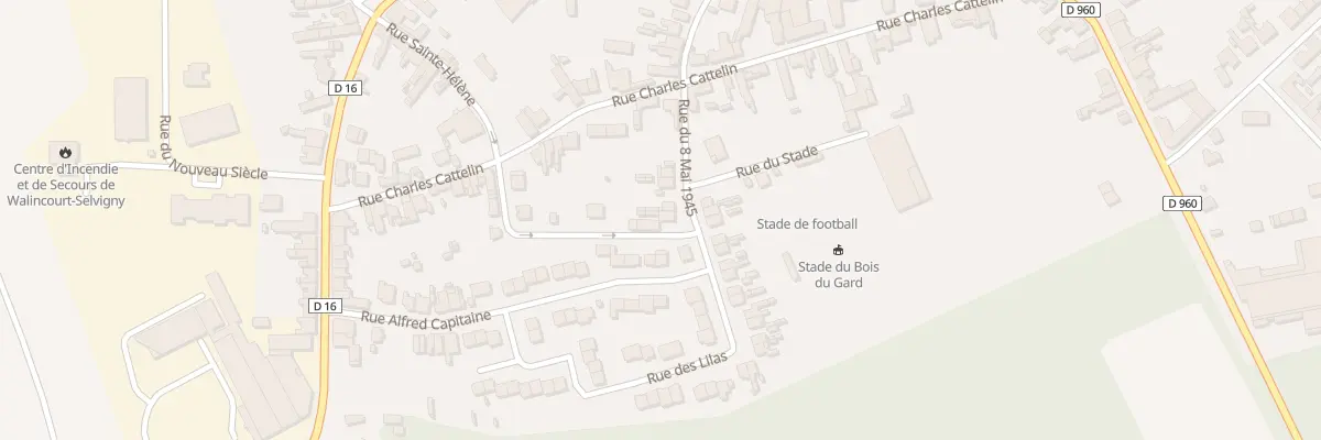 Plan du 7 Rue du 8 Mai 1945 à Walincourt-Selvigny