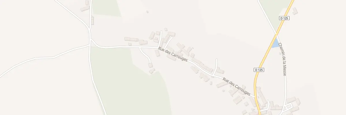 Plan du 7 Rue des Carrouges à Sougères-en-Puisaye