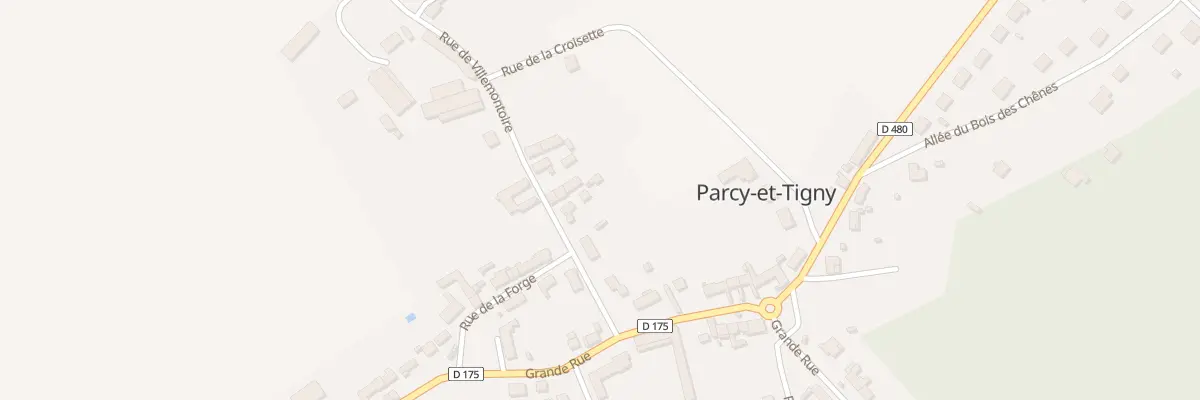 Plan du 11 Rue de Villemontoire à Parcy-et-Tigny