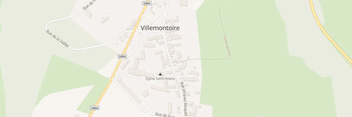 Plan du 24 Rue Jacques Moquet à Villemontoire