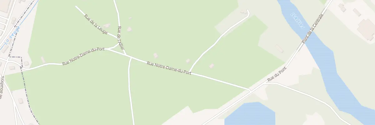 Plan du 3 Rue Notre-dame du Port à Vézézoux