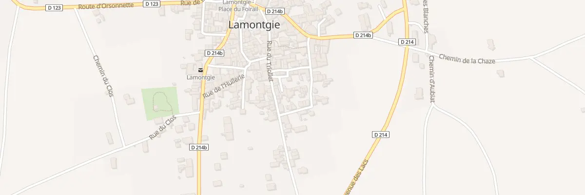 Plan du 5 Rue du Doc E Coste à Lamontgie