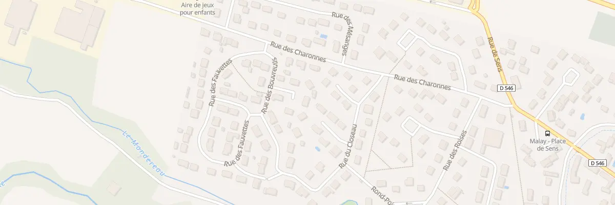 Plan du 7 Rue des Bouvreuils à Malay-le-Grand
