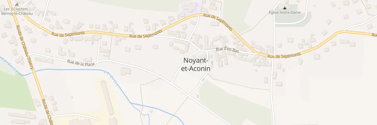 Plan du 4A Rue d’en bas à Bernoy-le-Château