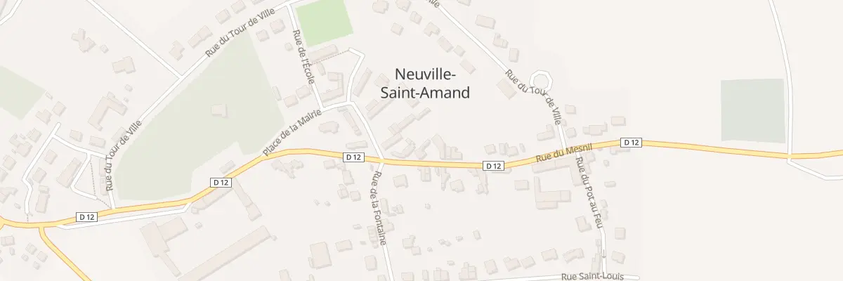 Plan du 9 Rue de Mesnil à Neuville-Saint-Amand