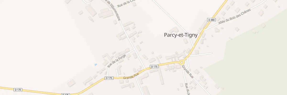 Plan du 5 Rue de Villemontoire à Parcy-et-Tigny