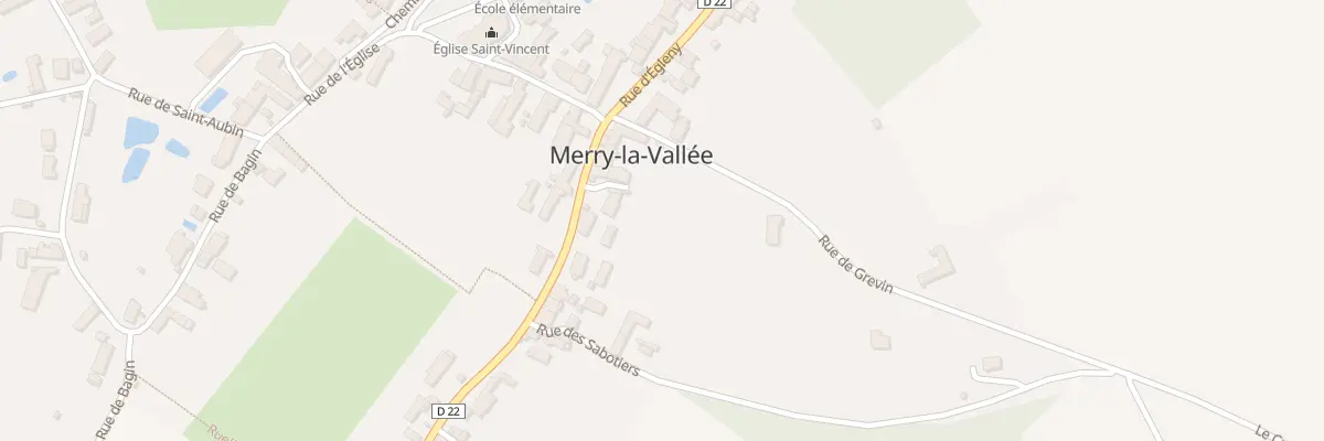 Plan du 9 Rue de Toucy à Merry-la-Vallée