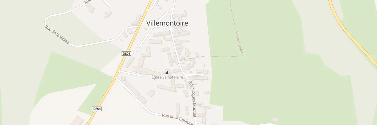 Plan du 20 Rue Jacques Moquet à Villemontoire