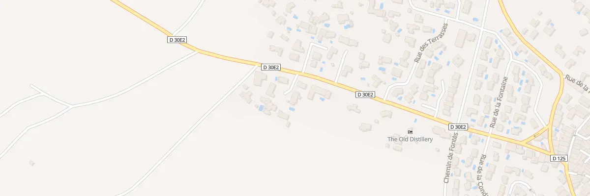 Plan de la Rue de Brescou à Alignan-du-Vent