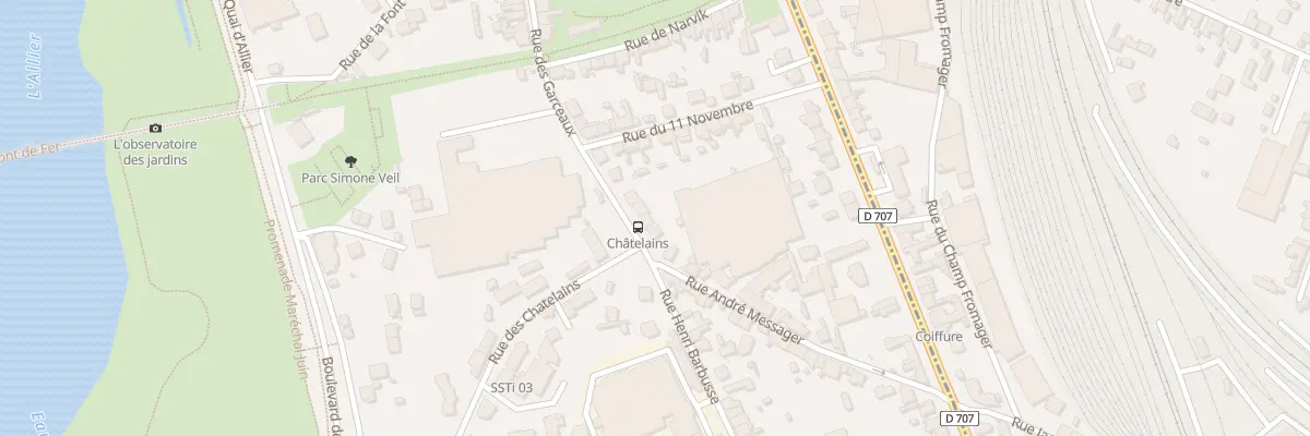 Plan du 128B Rue des Garceaux à Moulins